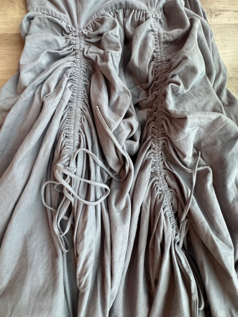 Fashion Brand Company Adjustable lengths gray gown sz 2X NWT - Picture 7 of 13
